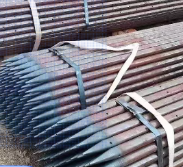 昌吉超前小导管预埋钢管出尖打孔焊倒刺无缝焊管厂